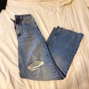 Zara wide leg jeans
